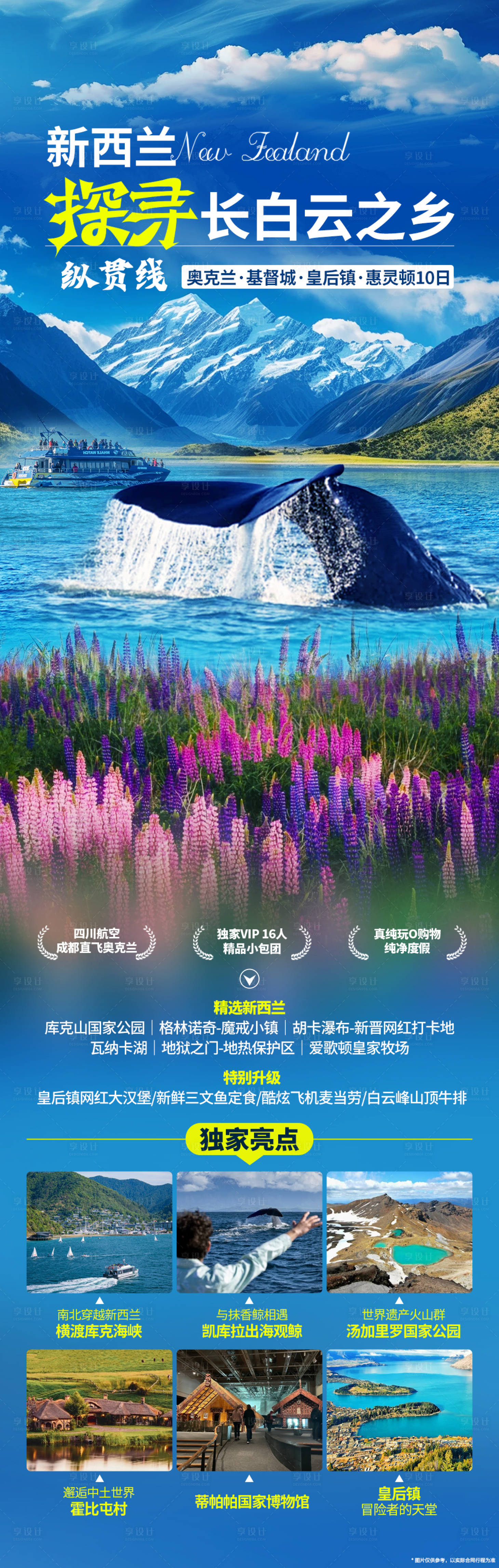 源文件下載【新西蘭旅游縱貫線旅游海報(bào)】編號(hào)：83020027361372787