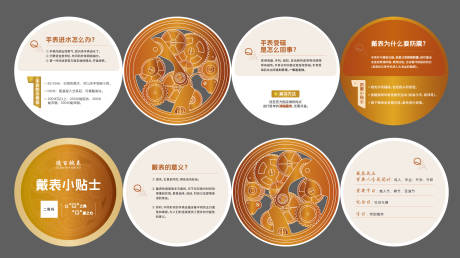 源文件下載【享設計】搜索編號：83490027258323307【手表說明書四折頁】