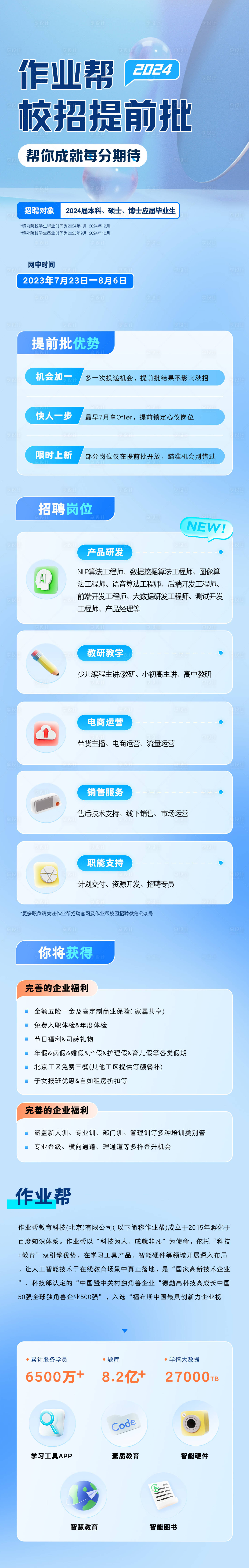 源文件下载【作业帮企业宣传长图】编号：16340027174077323