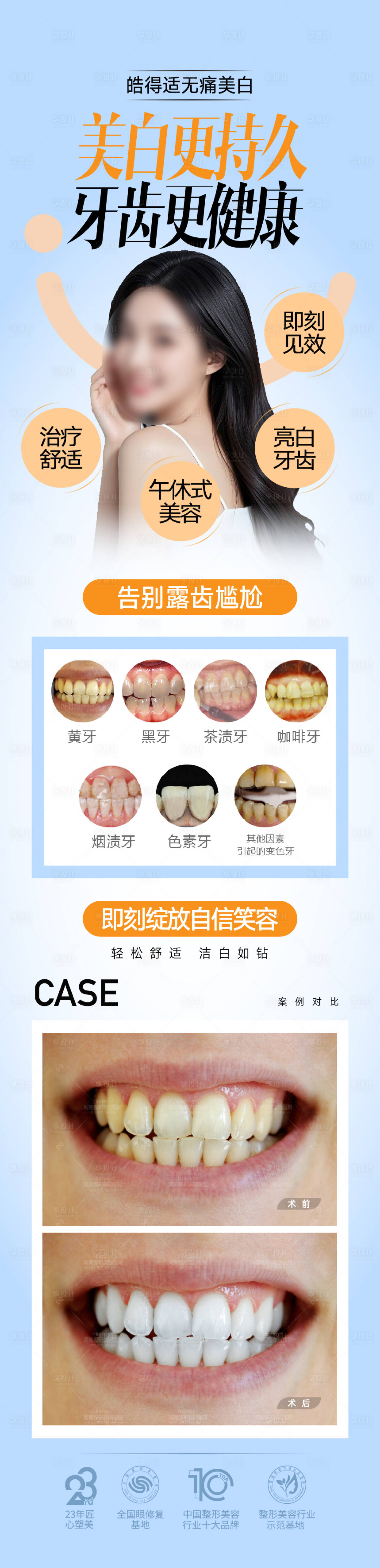 源文件下載【口腔整形海報 】編號：92720027539529111