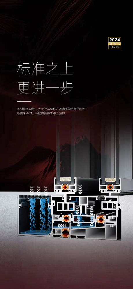 门窗卖点海报