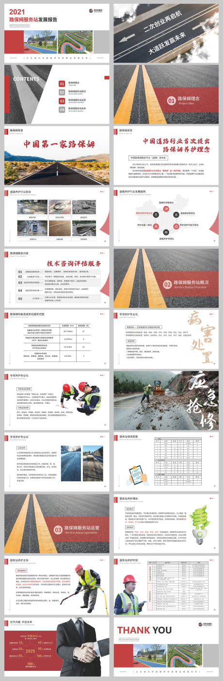 企业发展报告PPT