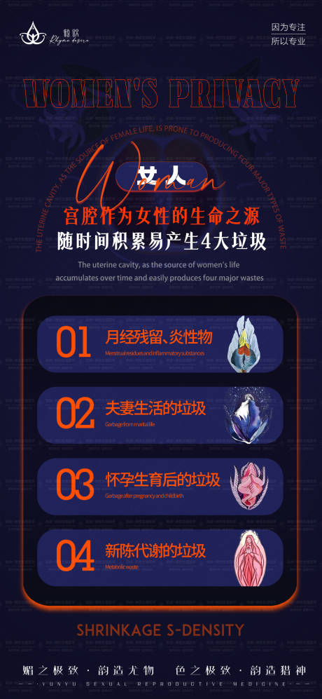 源文件下载【宫腔女人私密保养宣传海报】编号：15750027695952790