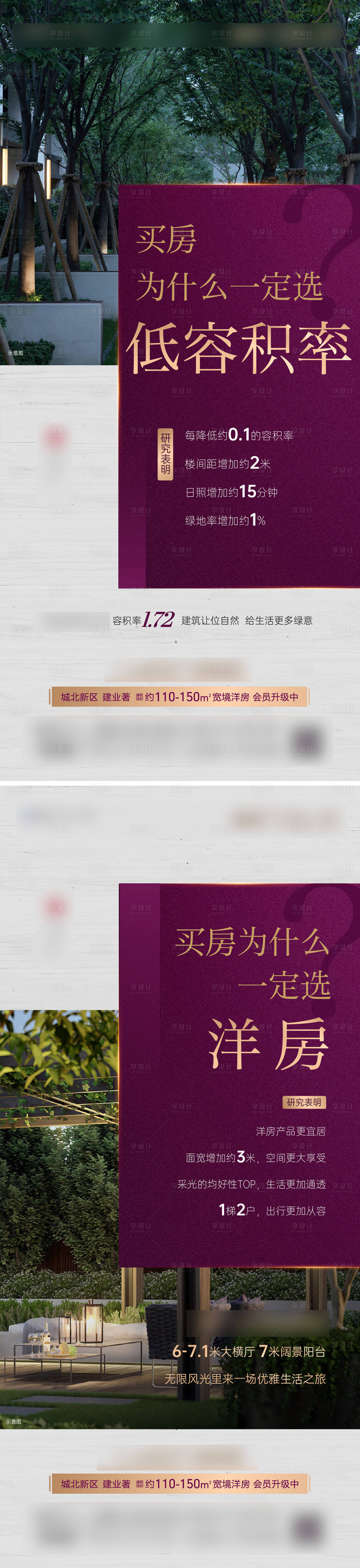 源文件下載【享設計】搜索編號：67850028128414756【高端大氣洋房價值海報】