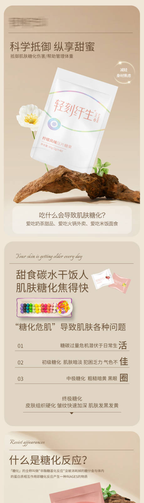 源文件下载【抗糖片减肥详情页】编号：86940027904237597