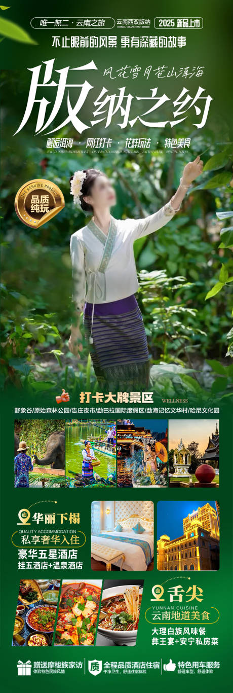 源文件下載【西雙版納云南旅游海報 】編號：70260028170279213