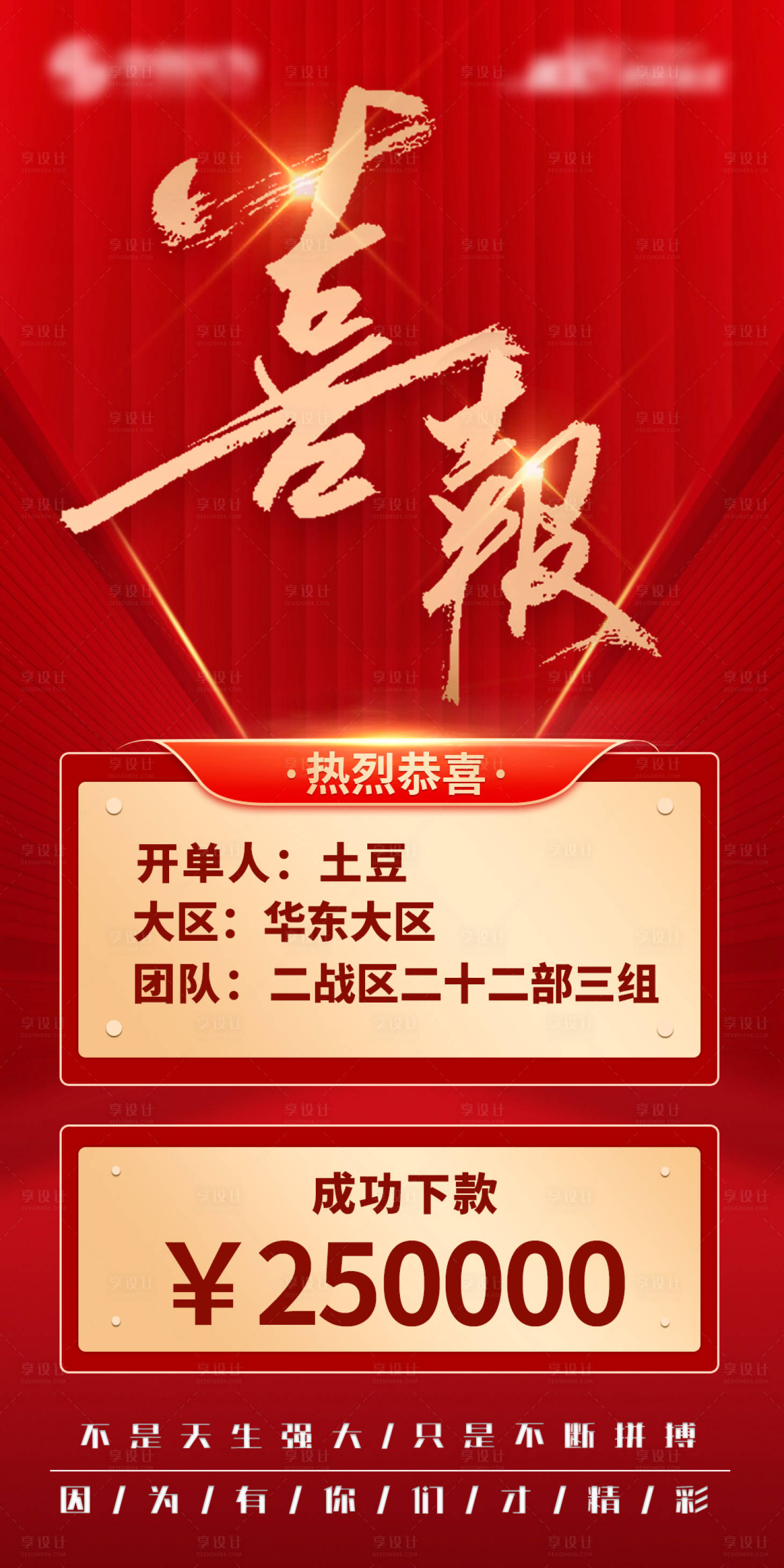 源文件下載【享設計】搜索編號：32560027756909037【業績開單喜報】