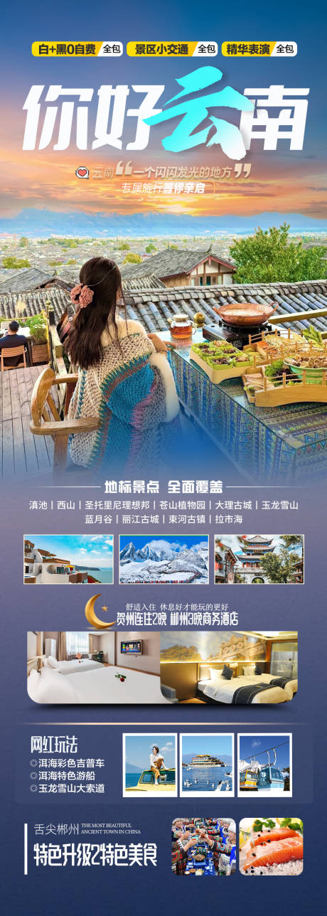 源文件下载【云南旅游海报 】编号：74750028094427119