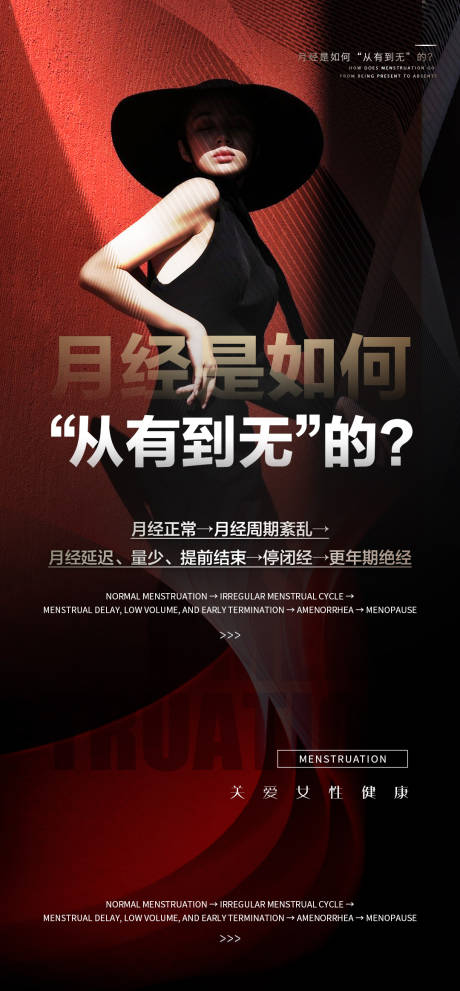源文件下载【享设计】搜索编号：79180027011358301【月经大字报】