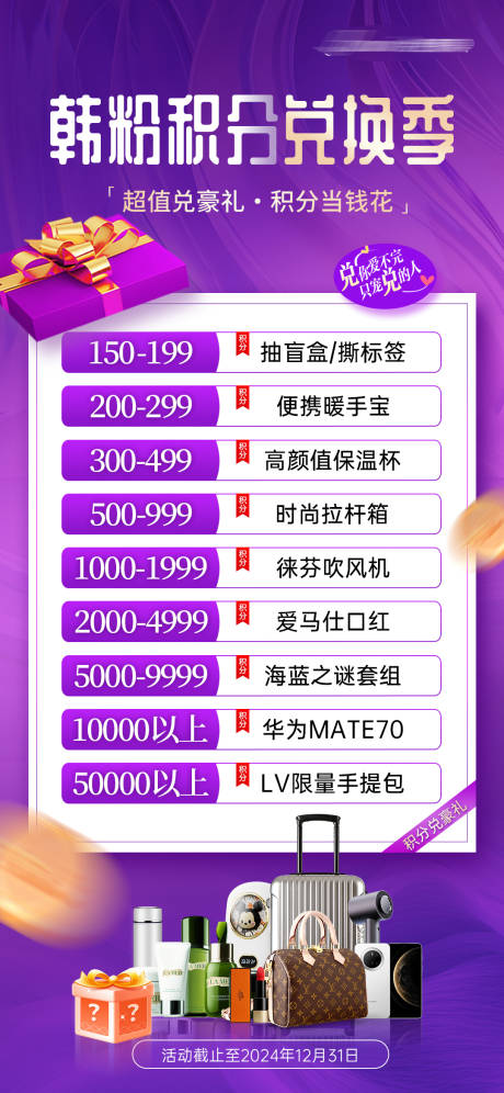 源文件下載【醫美會員積分兌換海報】編號：94840027729249417