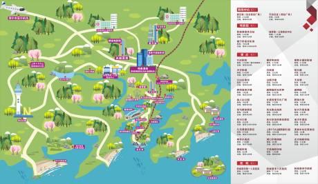 源文件下载【酒店周边旅游地图广告展板】编号：80300027895725065