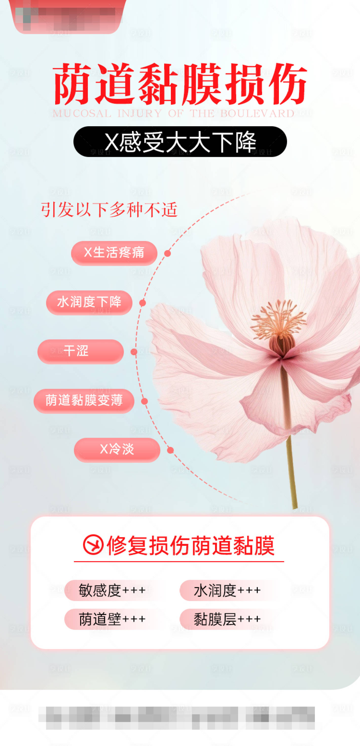 源文件下載【享設計】搜索編號：29010028128979696【陰道黏膜損傷海報】