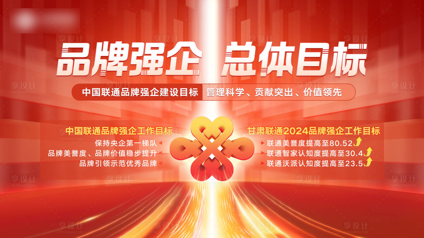 源文件下載【享設計】搜索編號：67180027783668637【品牌強企業會議活動背景板】