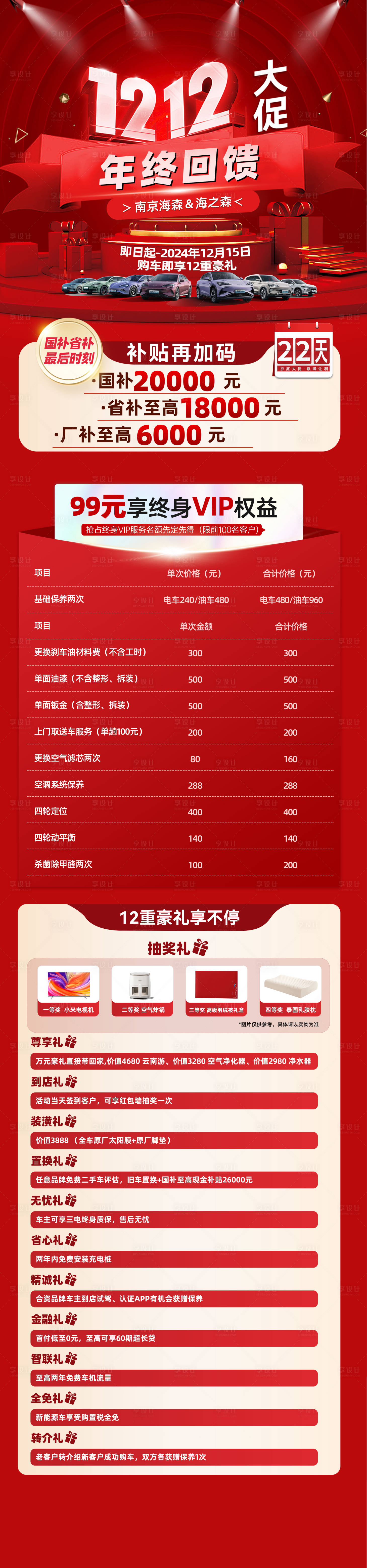 源文件下载【享设计】搜索编号：58930028134664697【汽车政策长图】