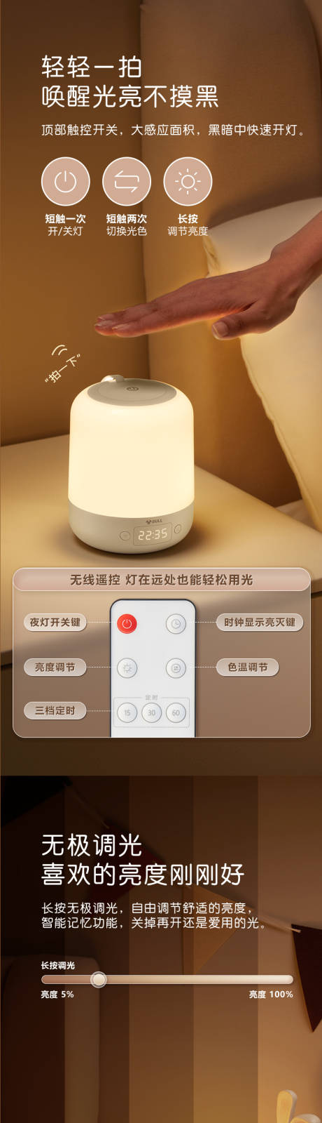 夜灯促销电商详情
