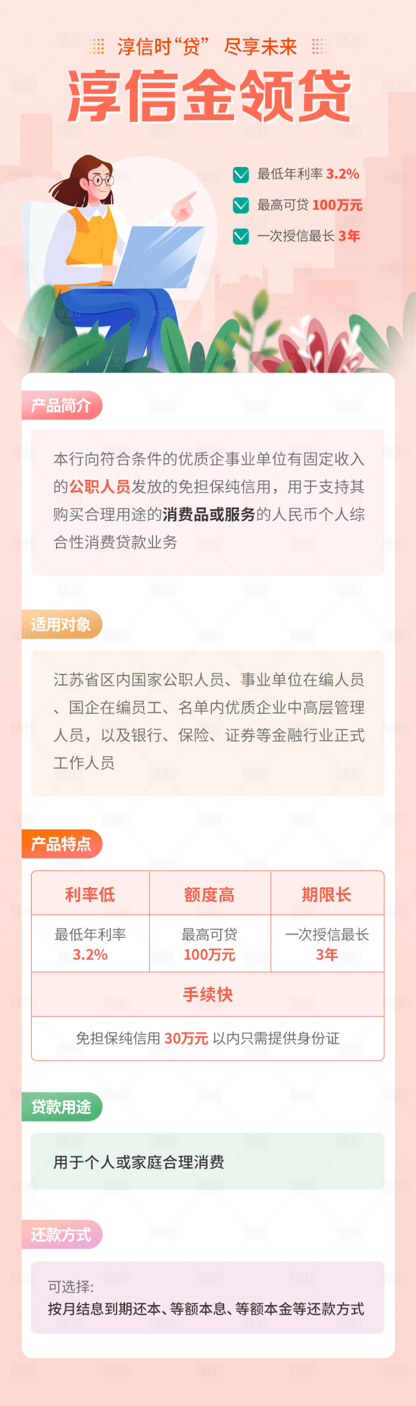 源文件下載【享設計】搜索編號：34530027868059230【金領貸海報】