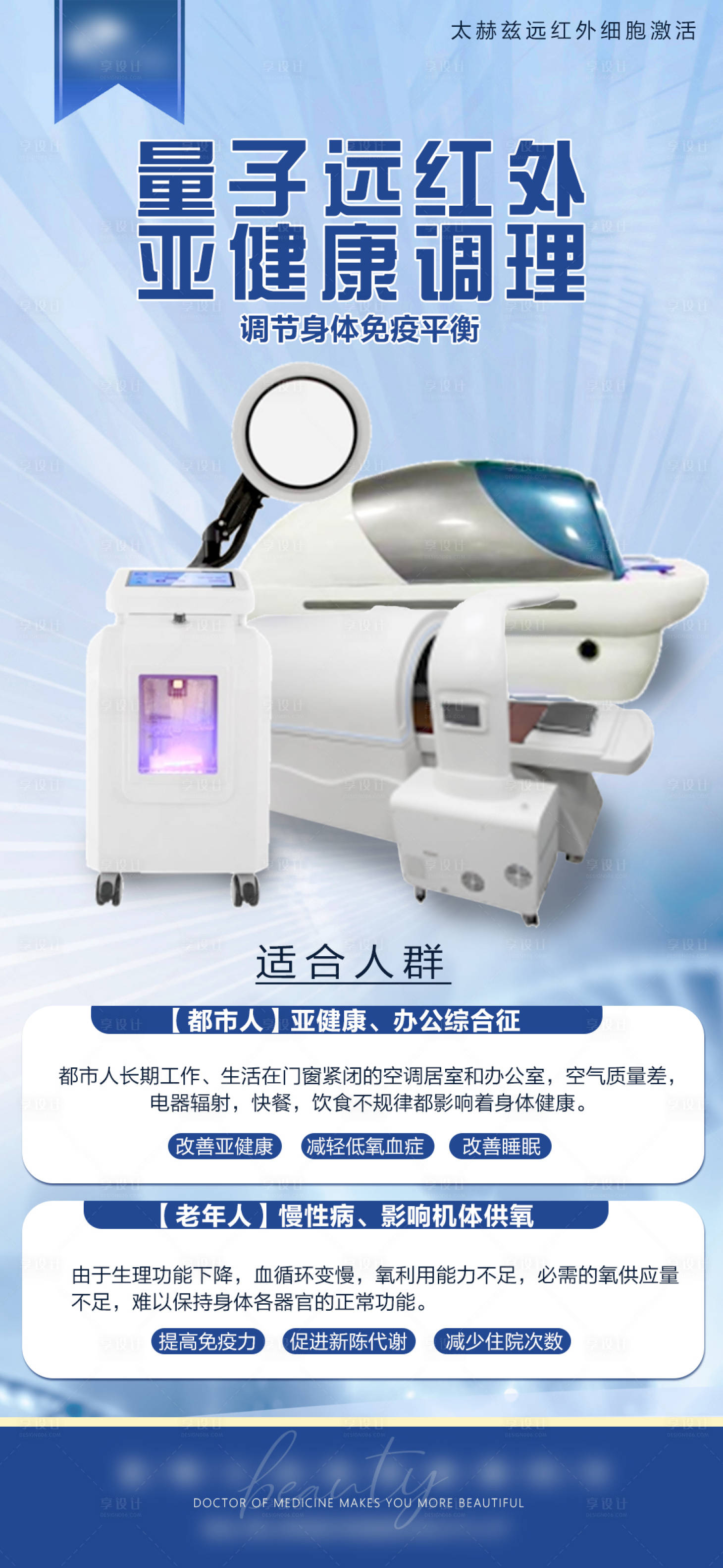源文件下载【享设计】搜索编号：95960027893718678【氢中医量子远红外亚健康调理】