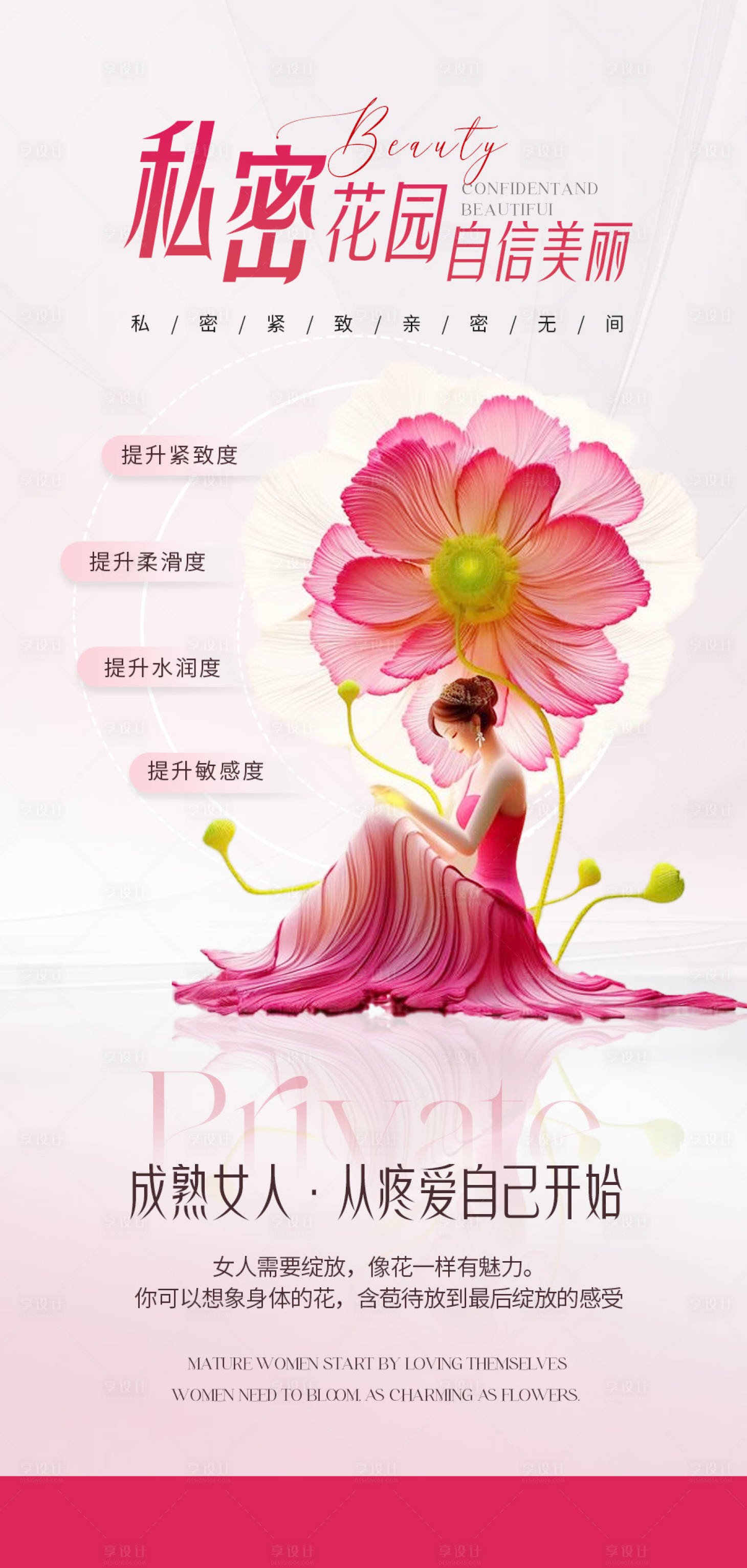 源文件下载【享设计】搜索编号：14290027701305594【妇科私密医美科普】