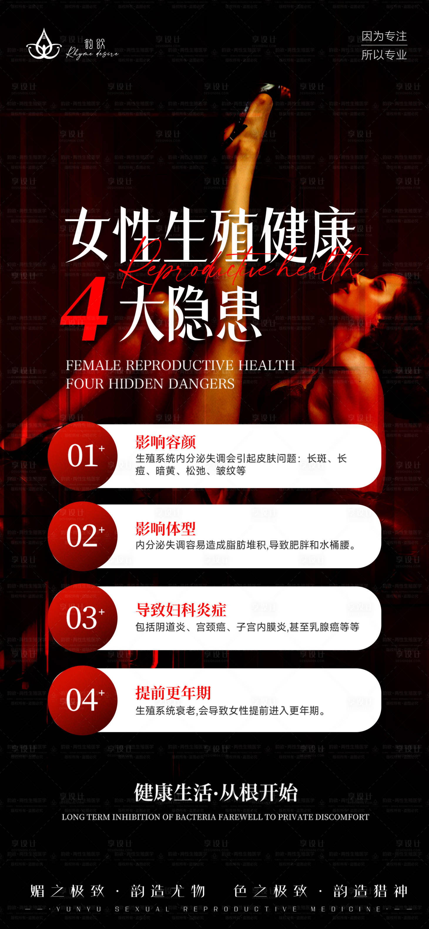 源文件下载【享设计】搜索编号：14180027693815459【女性私密生殖健康隐患】