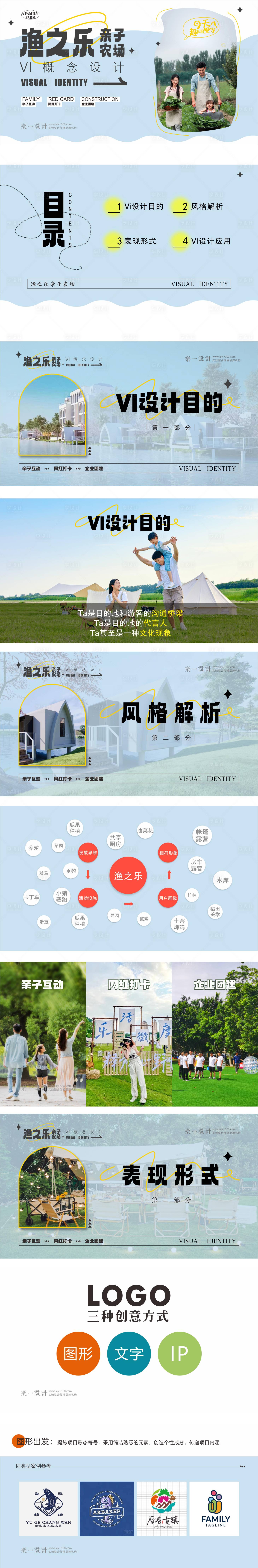 源文件下载【享设计】搜索编号：52130027836124061【渔之乐亲子农场宣传方案】