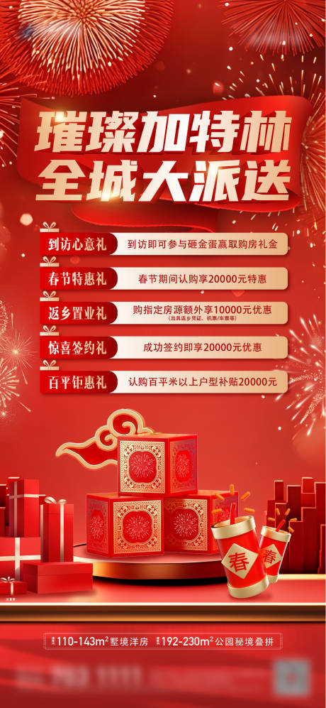 地产五重礼海报