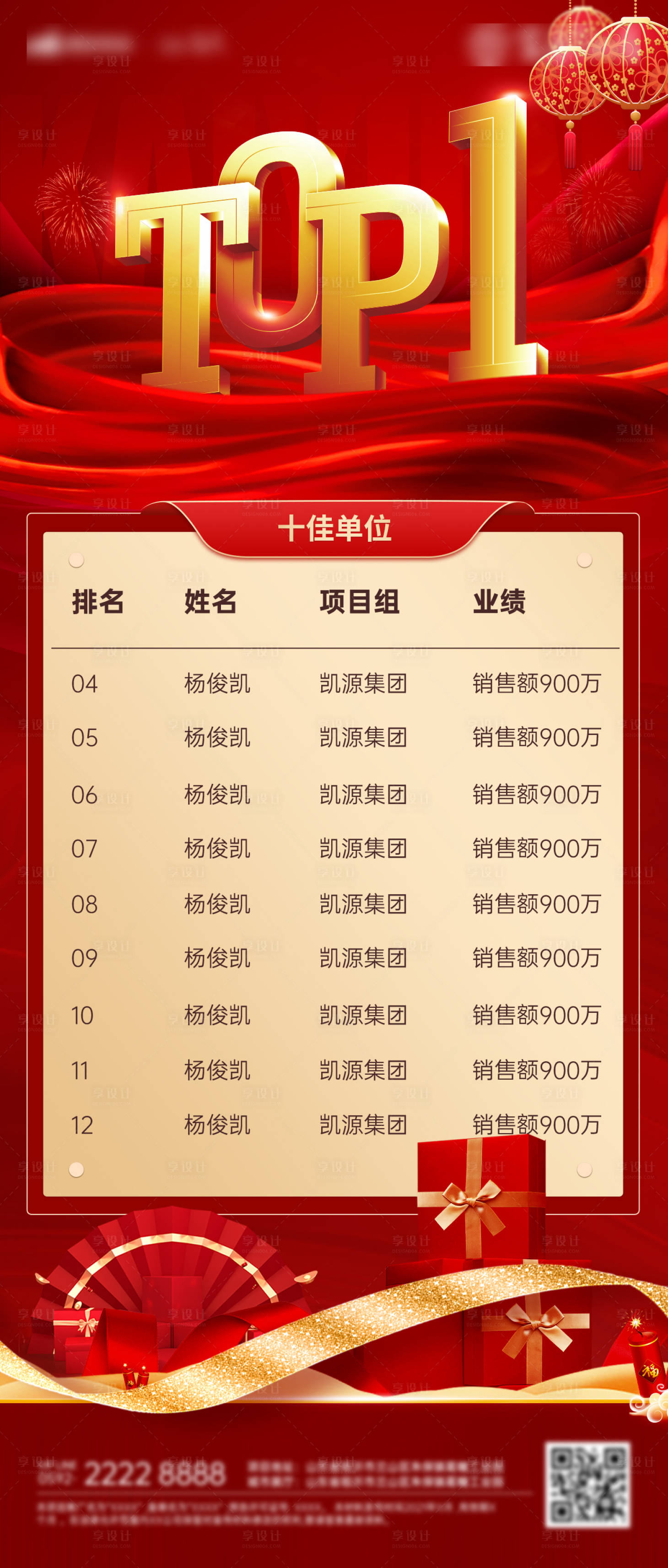 源文件下載【享設計】搜索編號：65760027745626656【房地產top1排行榜熱銷大字報海報】