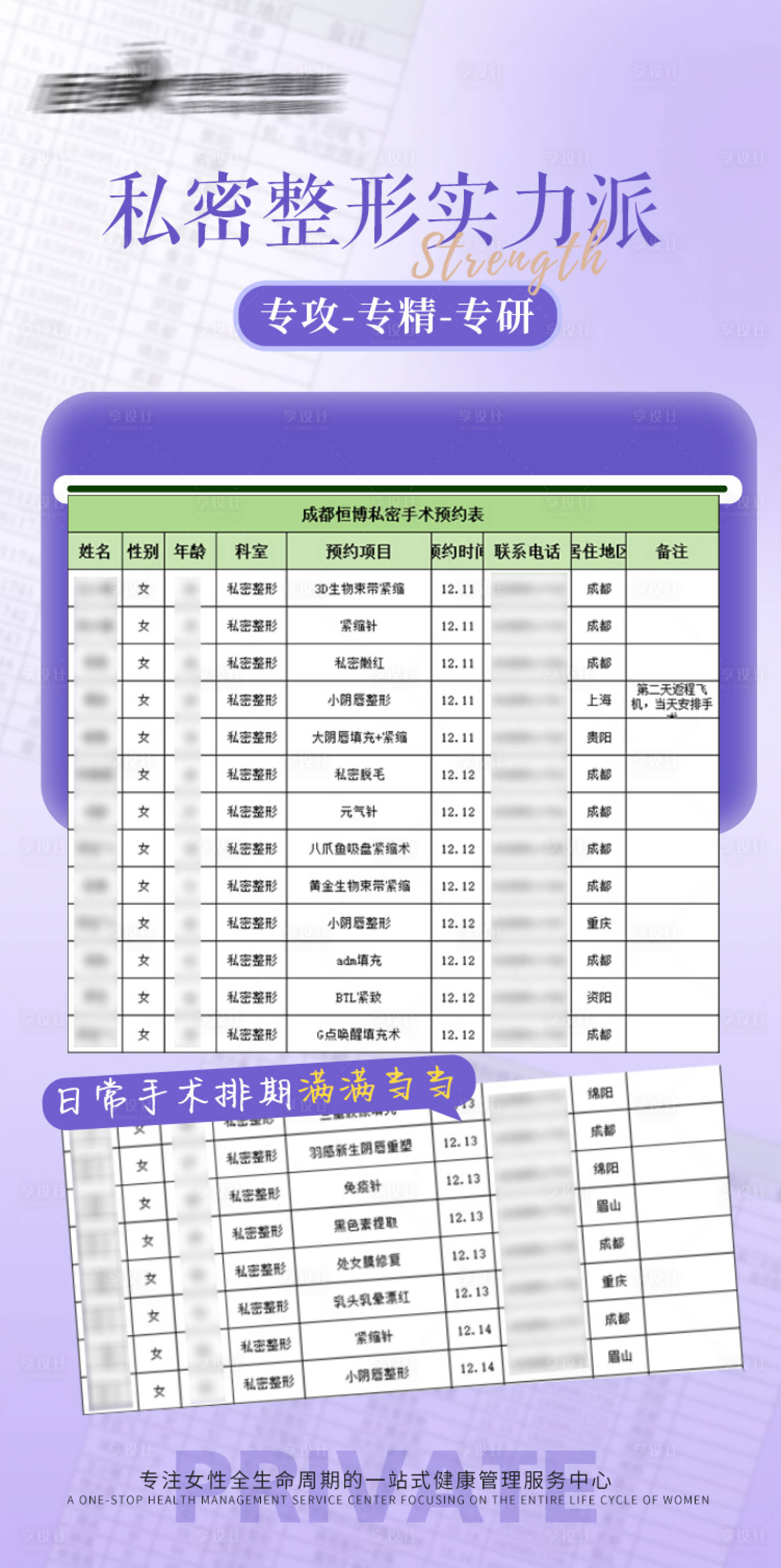 源文件下載【享設計】搜索編號：38820027802832919【醫美私密實力派海報】