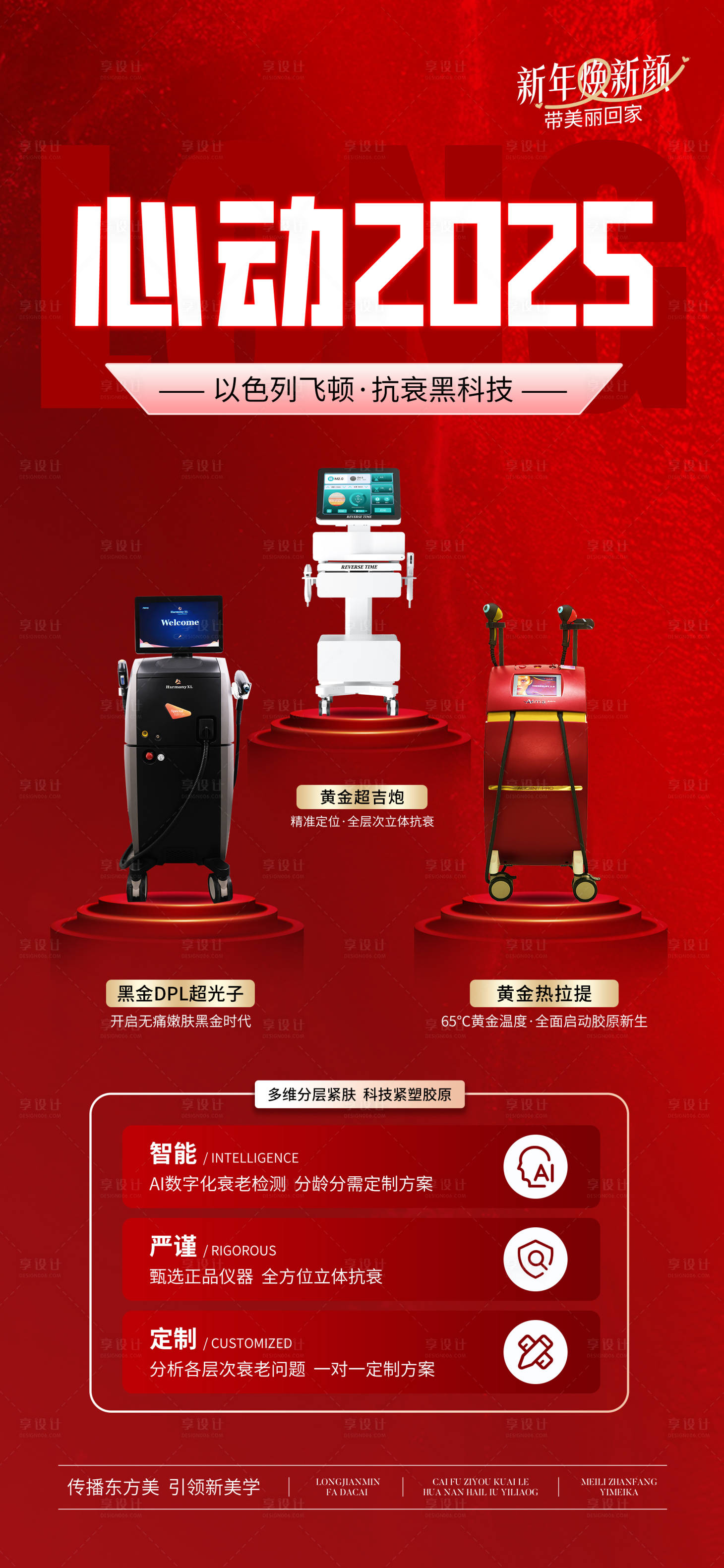 源文件下載【享設計】搜索編號：27740028132074790【2025新年儀器海報】