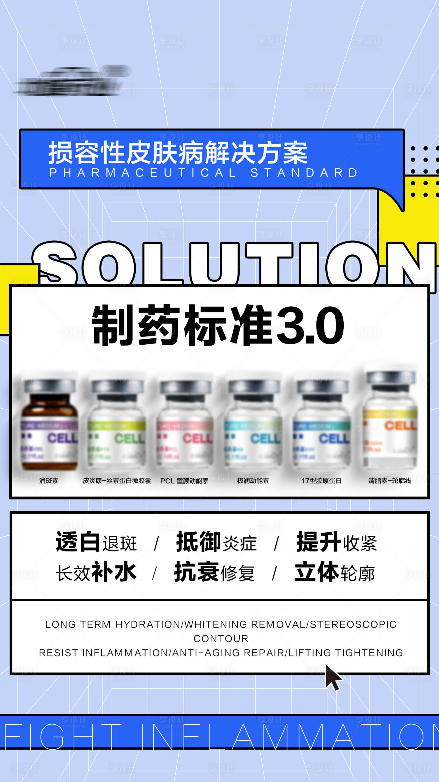 源文件下载【医美皮肤问题产品海报】编号：85610027983053906