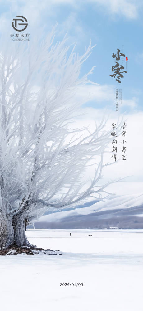 源文件下载【小寒节气海报】编号：41630028174962789