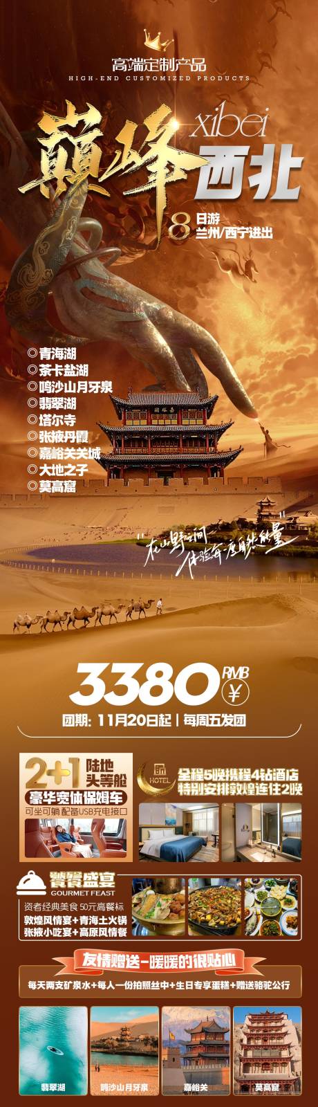 源文件下载【巅峰西北旅游长图】编号：83740028044869203