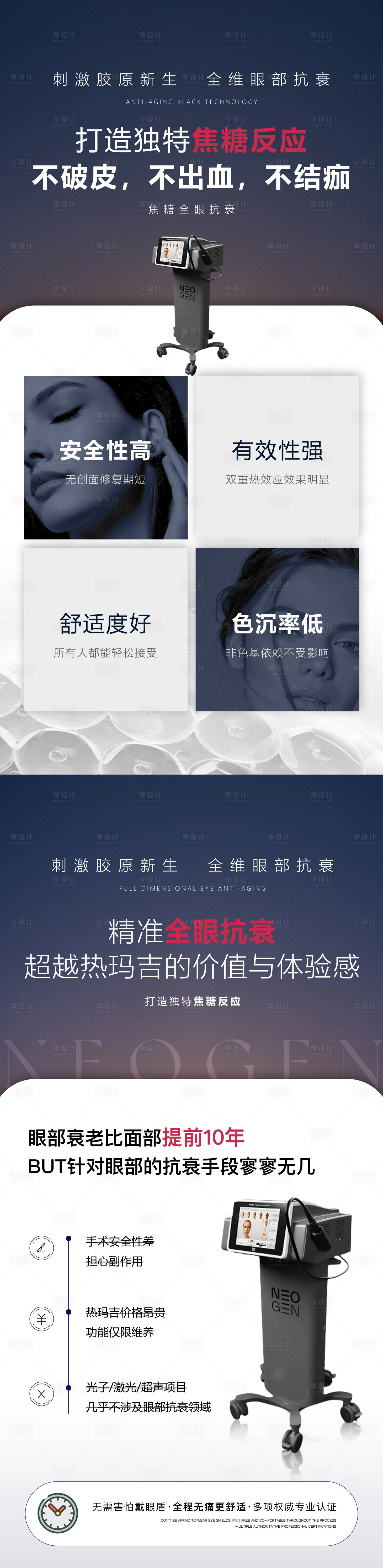 源文件下载【享设计】搜索编号：64130028012824890【医美仪器上新活动排版海报】