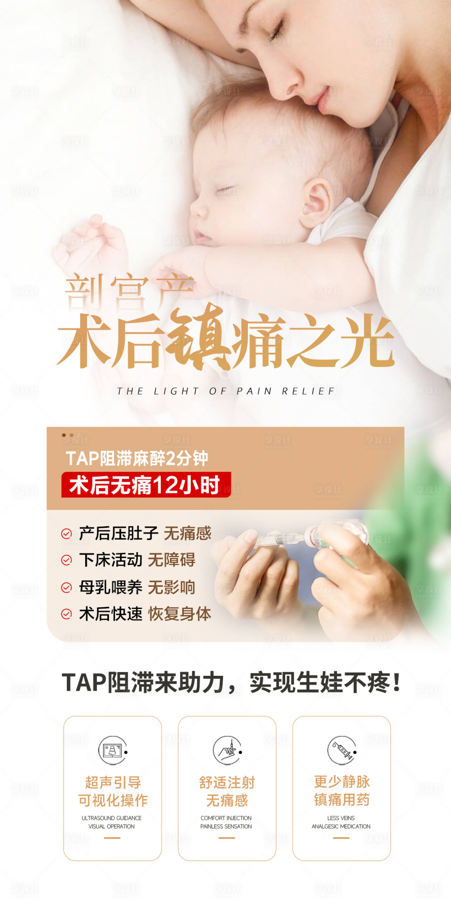 源文件下载【术后镇痛麻醉宣传海报】编号：32900028001845790