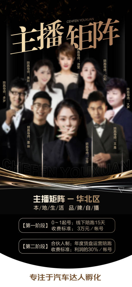 源文件下載【享設計】搜索編號：53790027735458043【主播矩陣海報】