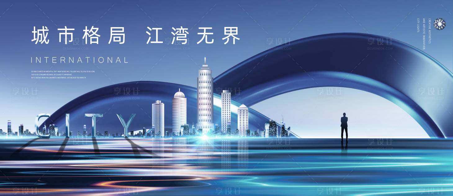 源文件下載【享設計】搜索編號：39310028120187675【地產綜合體商業城市海報展板】