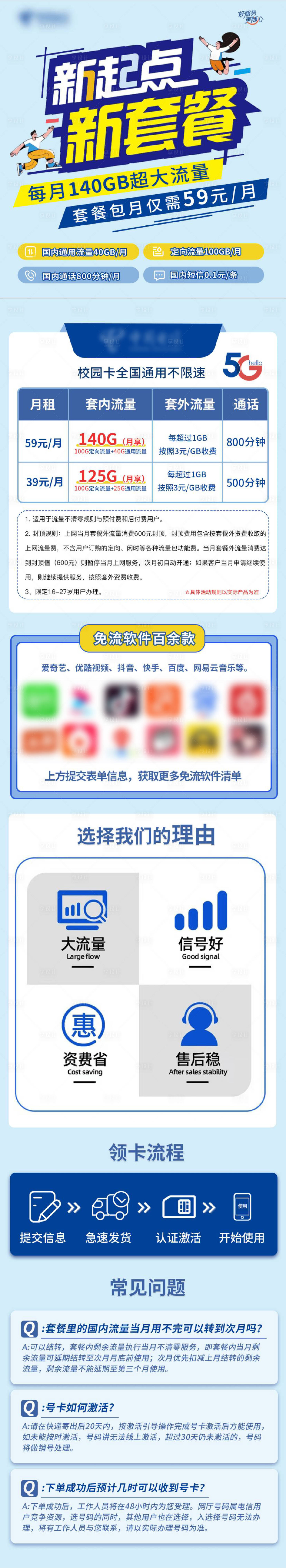 源文件下載【享設計】搜索編號：27920025465459104【流量卡落地頁設計】