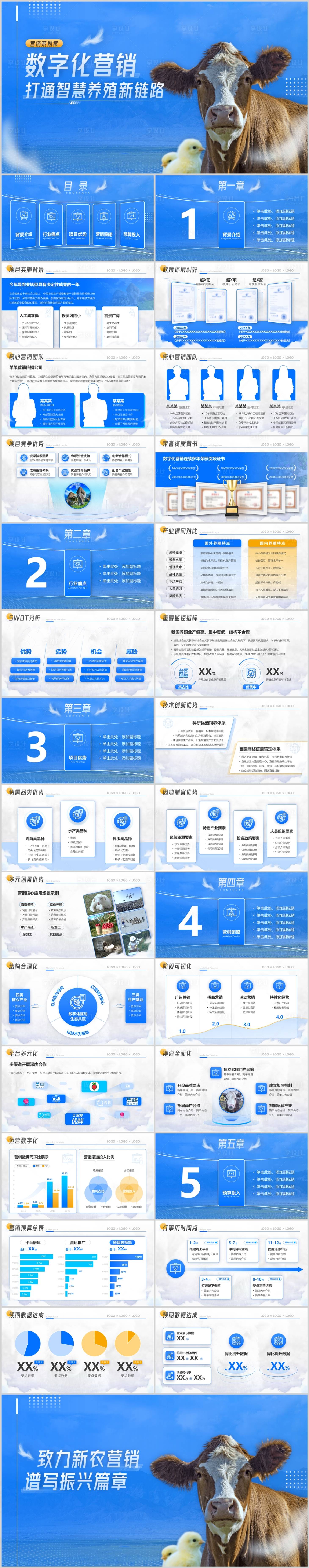 源文件下載【享設(shè)計(jì)】搜索編號(hào)：72040027852679754【農(nóng)業(yè)養(yǎng)殖行業(yè)商務(wù)科技ppt】