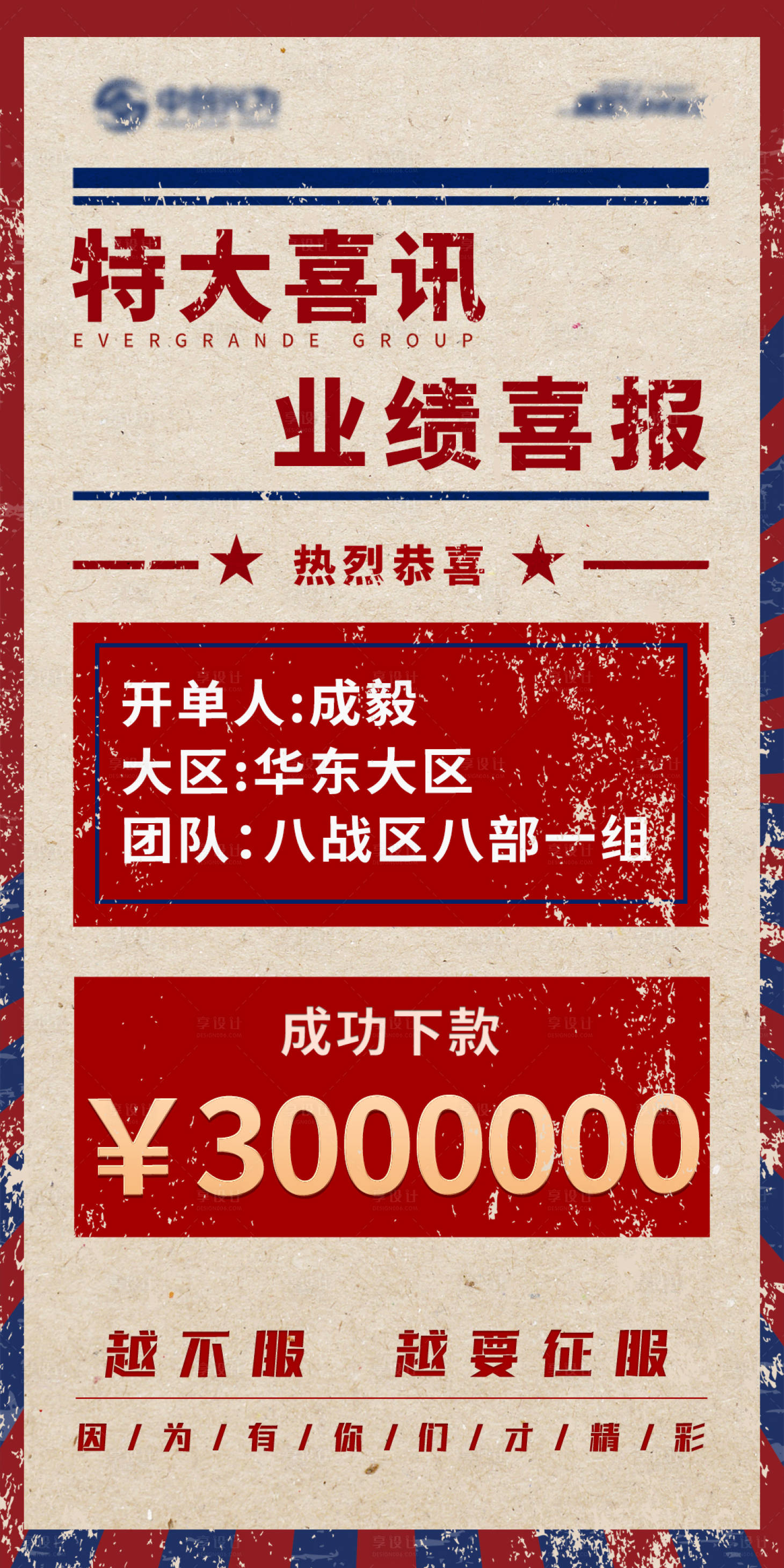 源文件下載【享設計】搜索編號：43290027757058184【業績開單喜訊海報】