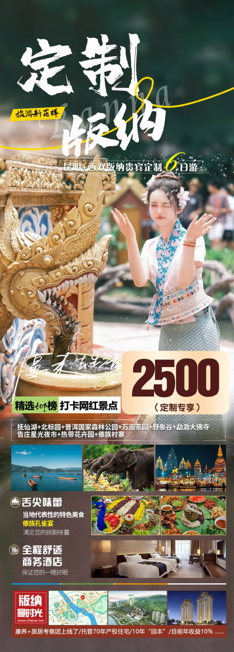 源文件下載【定制版納海報】編號：18220028050076886