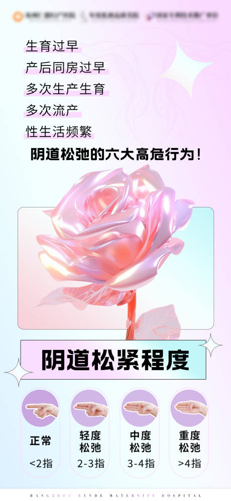 阴道松弛的危害私密海报