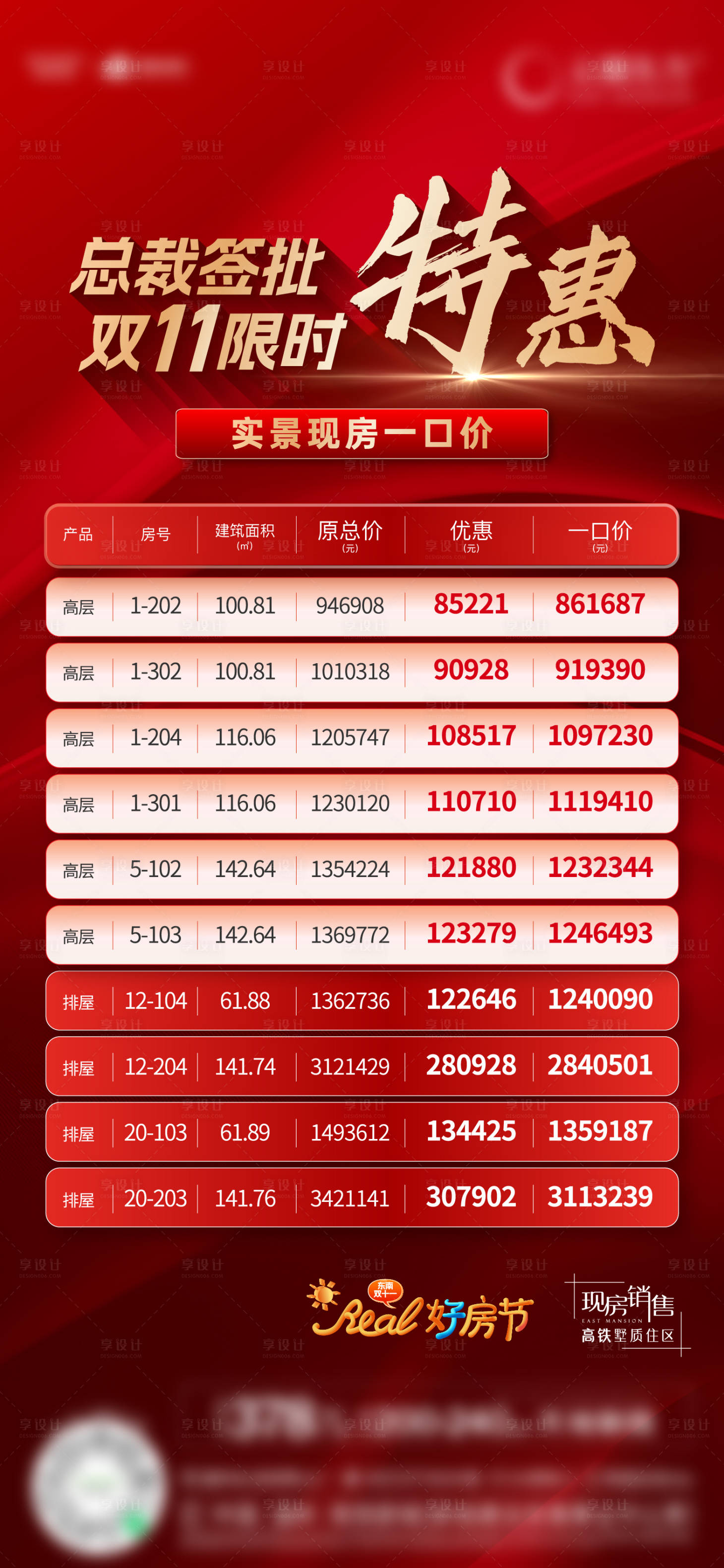源文件下载【特价房海报】编号：82210027755503789