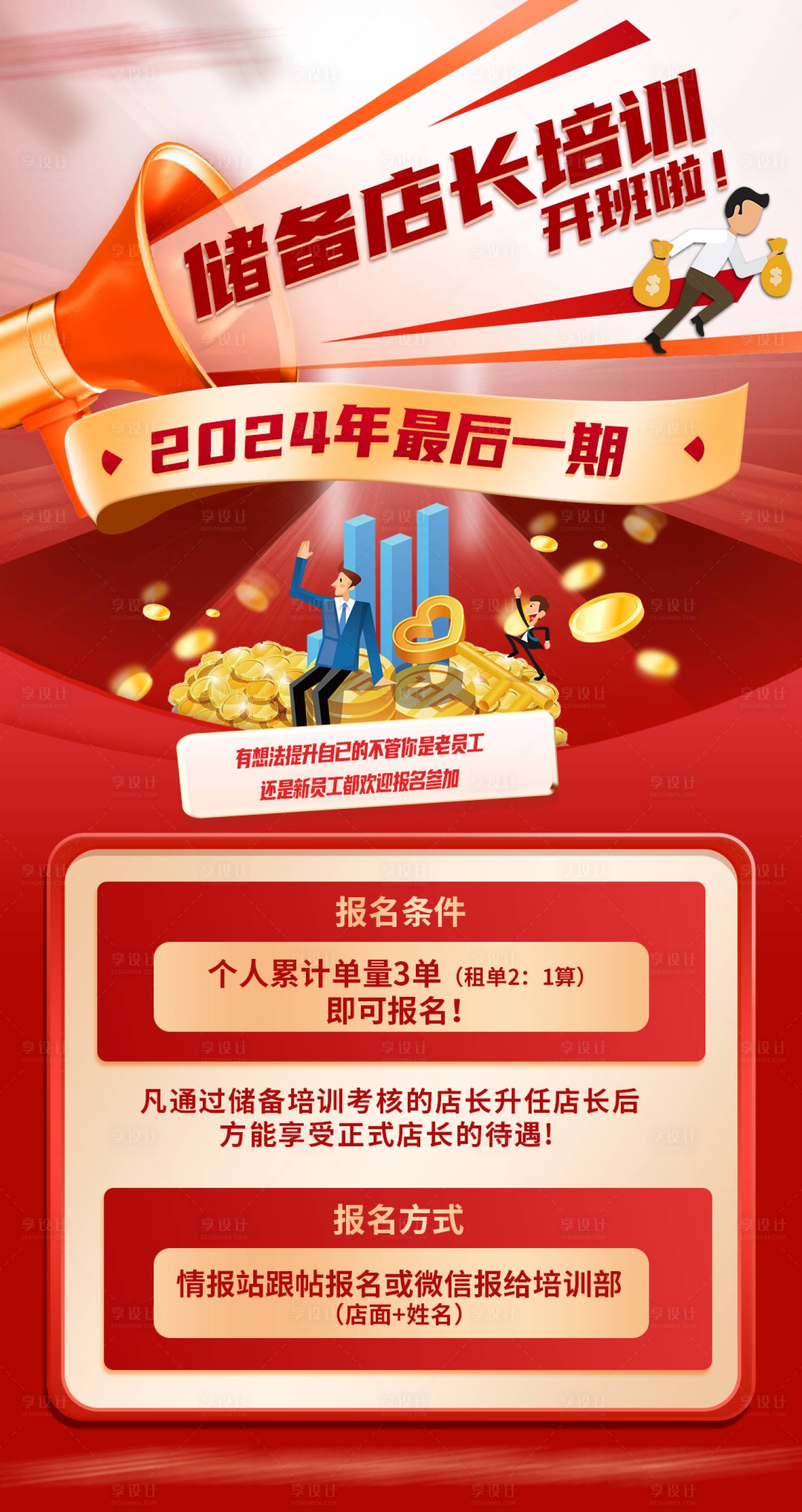 源文件下載【享設計】搜索編號：63530027801809745【店長培訓海報】