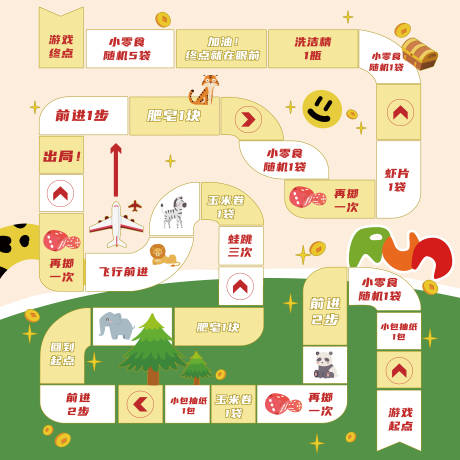 源文件下载【大富翁游戏地贴背景】编号：34350027708862340