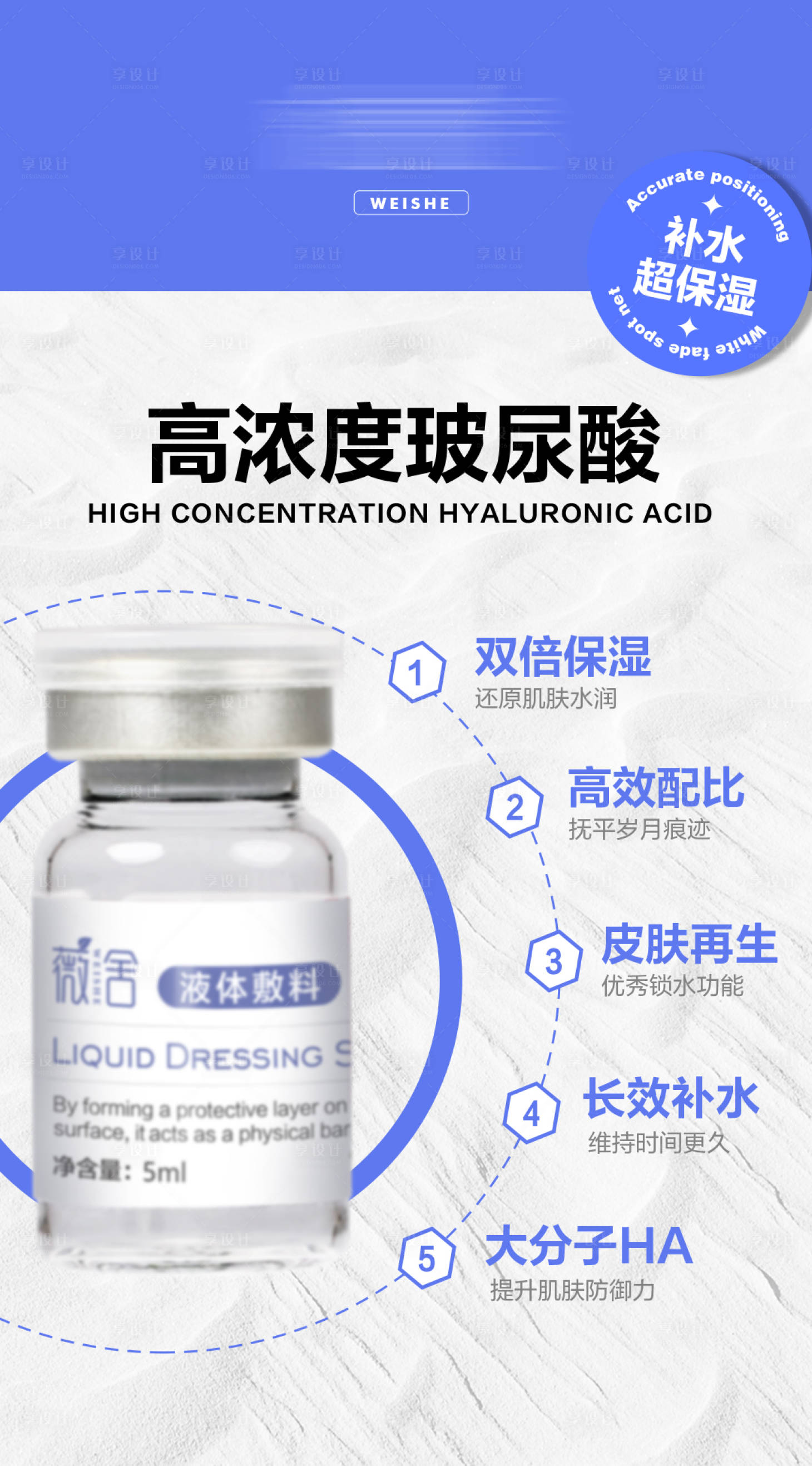 源文件下载【医美护肤水光功效海报】编号：52520027923001974