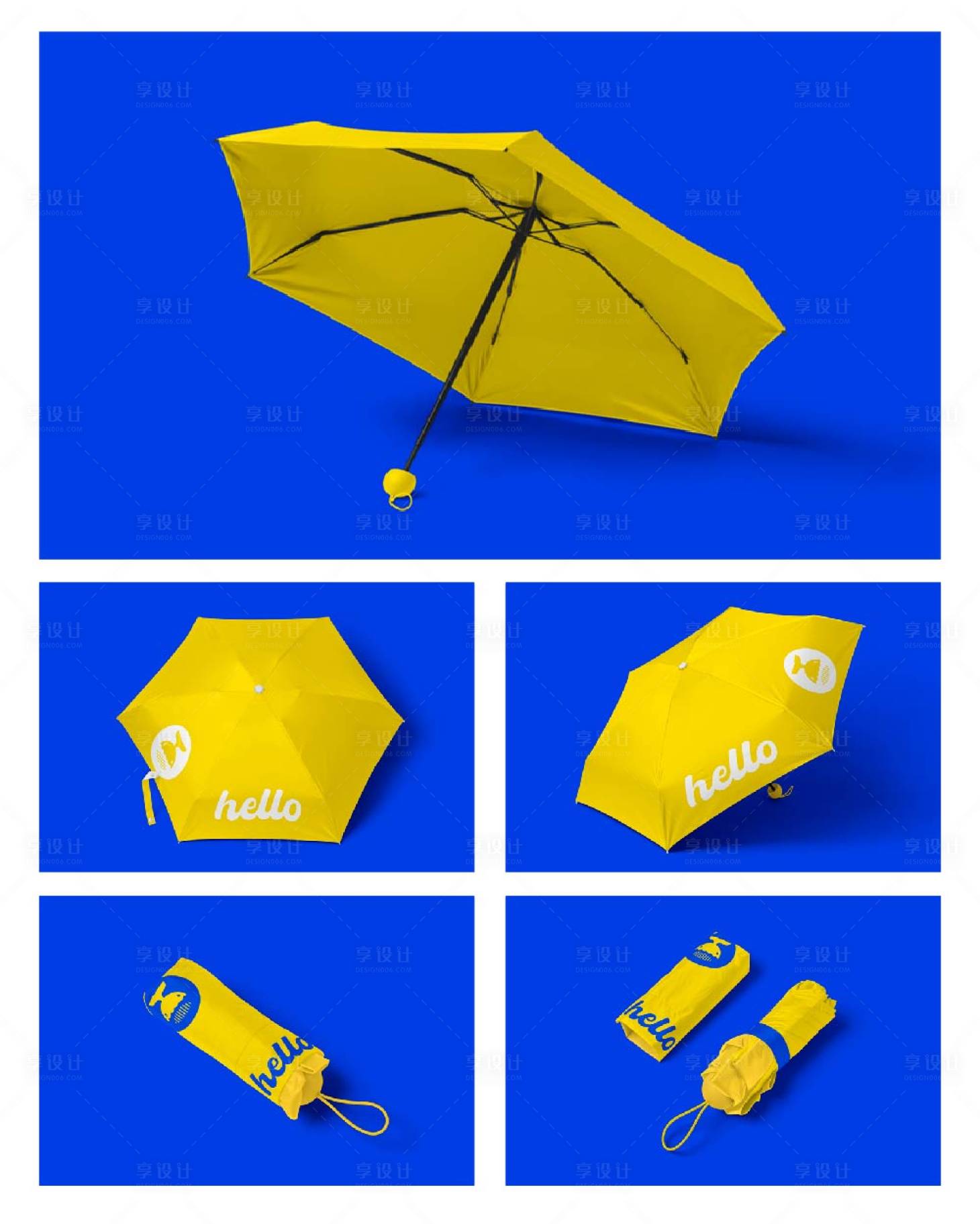 源文件下载【享设计】搜索编号：26570028072346811【雨伞太阳伞样机】