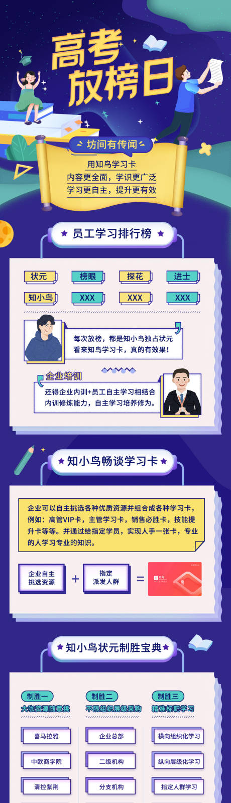 源文件下载【高考放榜日长图海报】编号：37870027651582333