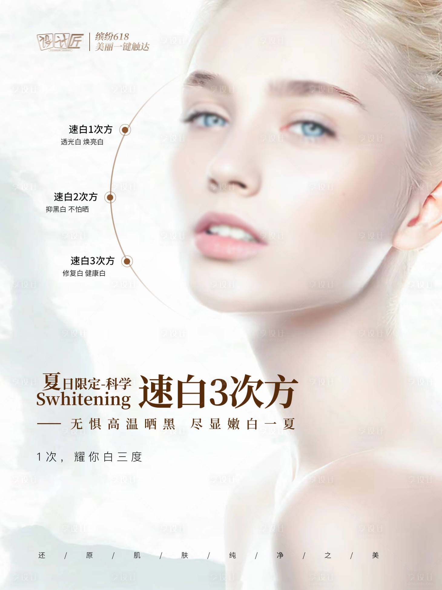 源文件下載【享設計】搜索編號：93510027819575997【醫美產品海報】