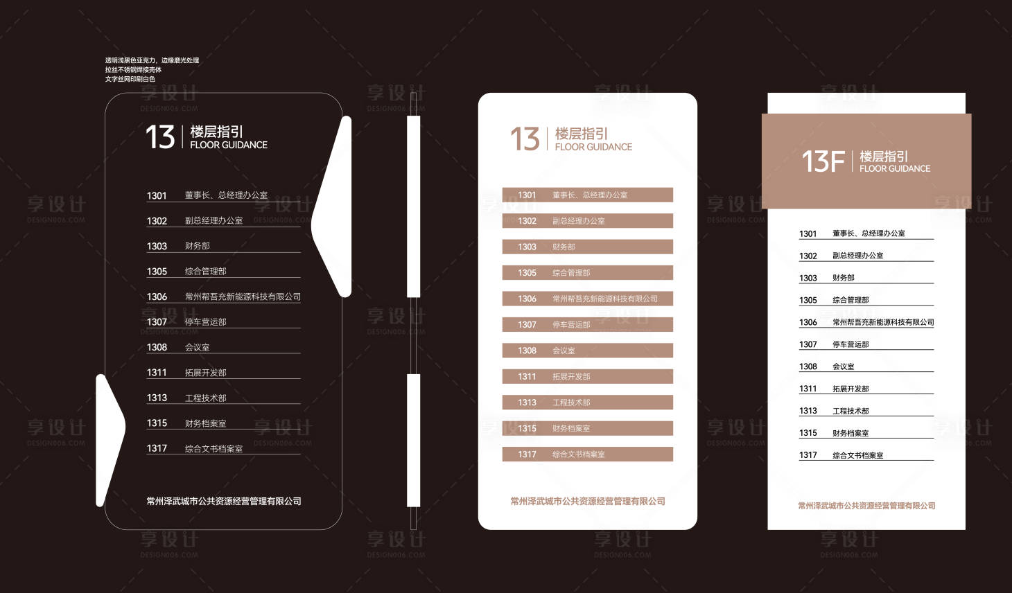 源文件下载【享设计】搜索编号：22450027929252437【楼层导视】