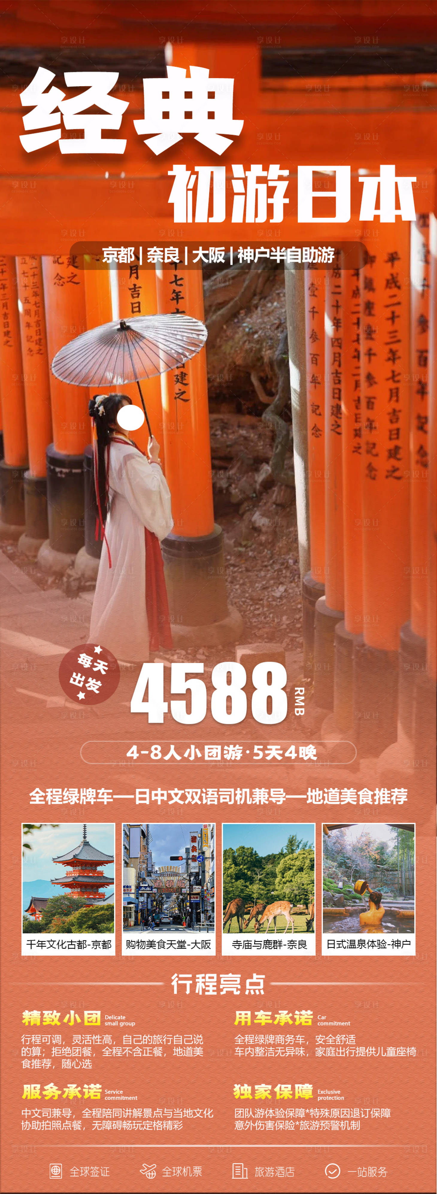 源文件下载【经典日本旅游海报】编号：84520027626738866