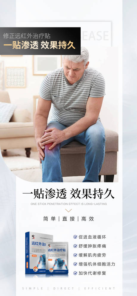 源文件下载【享设计】搜索编号：93430027660935359【骨病产品海报 】